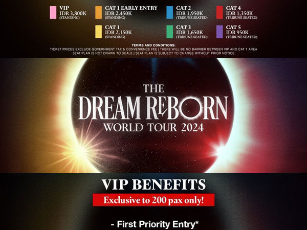 Tiket Konser DPR di Jakarta Mulai dari 950 Ribu, Benefit VIP Terbatas!