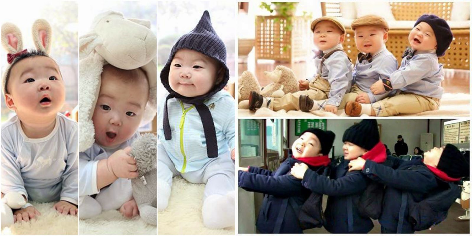 Twins Hingga Triplets Ini Anak Anak Kembar Seleb Korea Yang Lucu