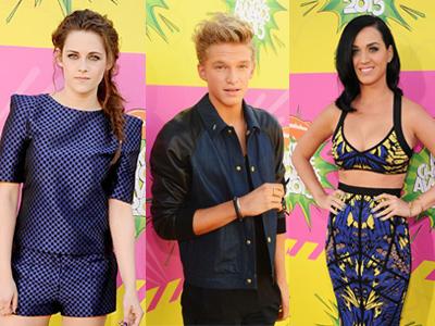 Gaya Colorful Seleb di Kids' Choice Awards