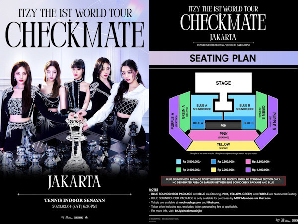 harga tiket itzy world tour jakarta