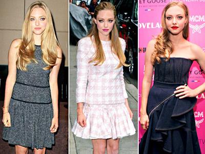 3 Busana Berbeda Amanda Seyfried dalam Satu Hari, Mana Paling Baik?