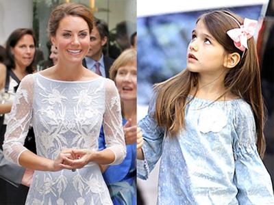 Suri Cruise & Kate Middleton Sering Berpakaian Kembar!