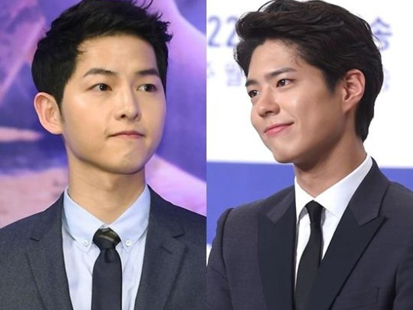 Song Joong Ki And Park Bo Gum Blossom Like Spring Flowers In Bromance Photo
