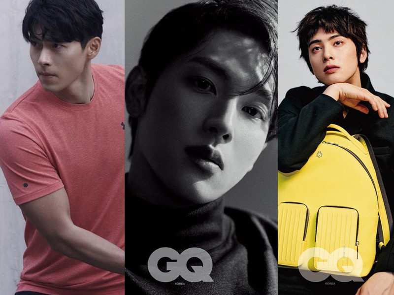 Beda Pesona Hyun Bin, Im Siwan, dan Cha Eunwoo Hiasi Majalah GQ Korea Edisi Baru