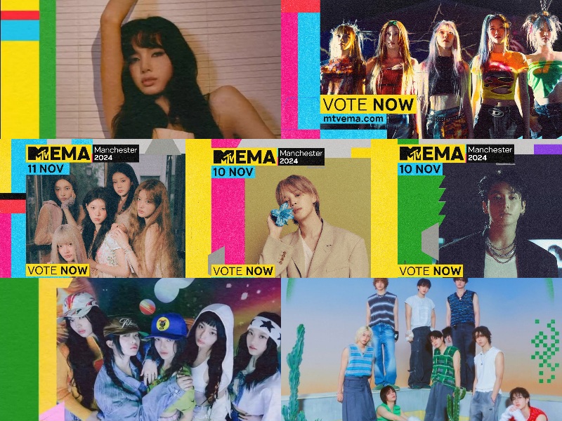 Sederet Artis K-Pop Masuk Nominasi MTV Europe Music Awards 2024