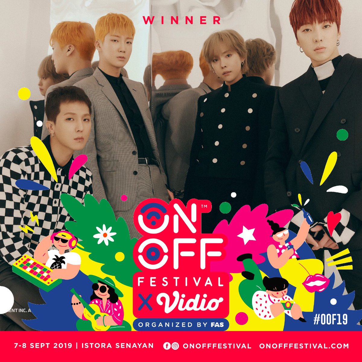 Selain WINNER, Ini Deretan Line Up Kece Asal Korea Selatan di ON OFF  Festival 2019