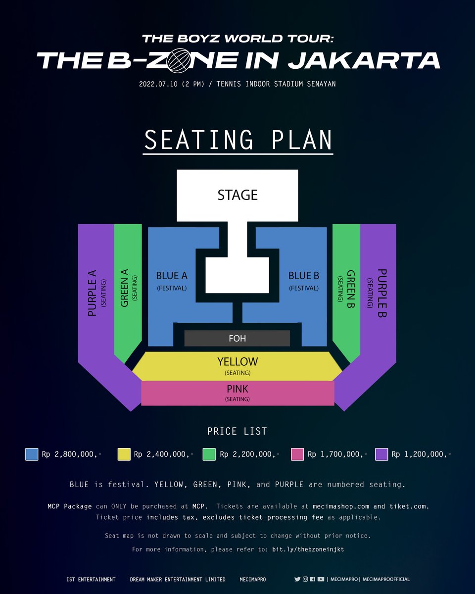 Ini Harga Tiket Konser THE BOYZ di Jakarta Termasuk Benefitnya