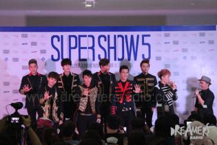 Presscon and Concert  Super Show 5 at Jakarta